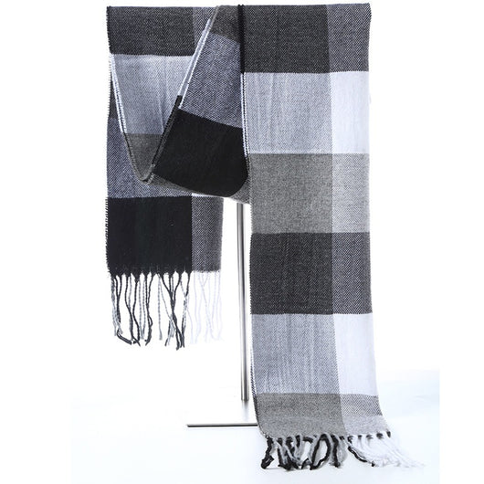 Pañoleta de Cachemira Escocesa para Mujer - Abrigo Elegante y Cálido - Image 36