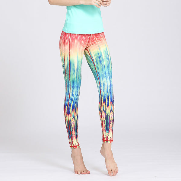 Leggins Cortos Deportivos de Colores Vibrantes