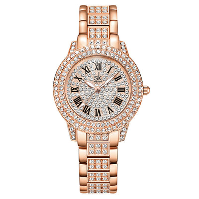 Reloj de Diamantes con Temperamento Elegante para Mujer - Image 9