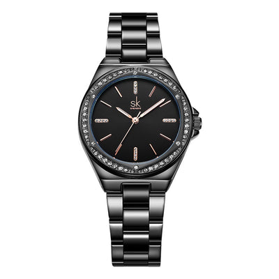Reloj de Cuarzo para Mujer con Cristales de Circón - Diseño Minimalista - Image 8