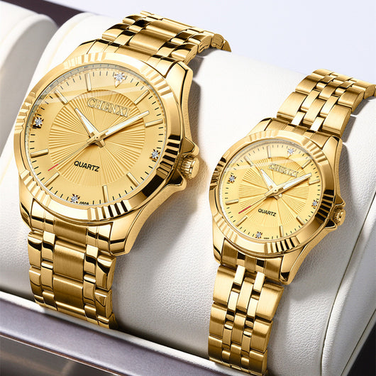 Reloj de Lujo Unisex con Diamantes Incrustados - Image 10