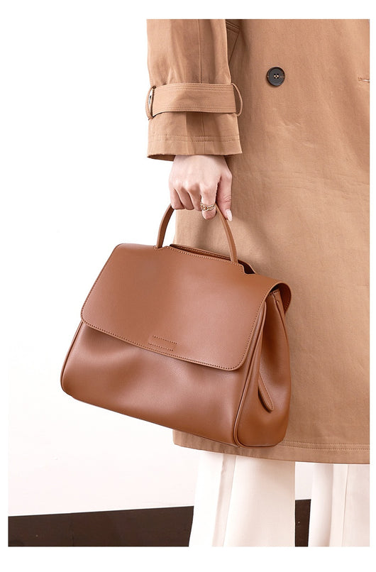 Bolso Bandolera de Cuero Genuino para Mujer - Estilo Casual y Elegante - Image 25