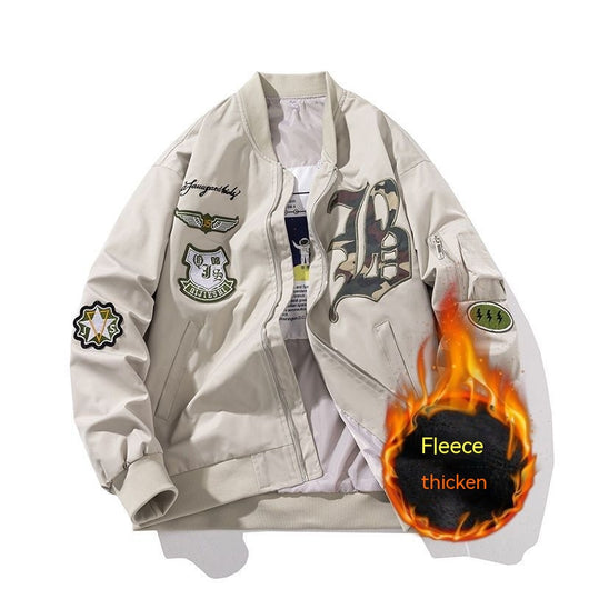 Chaqueta Acolchada Retro Americana Vintage - Abrigo Holgado de Invierno - Image 14