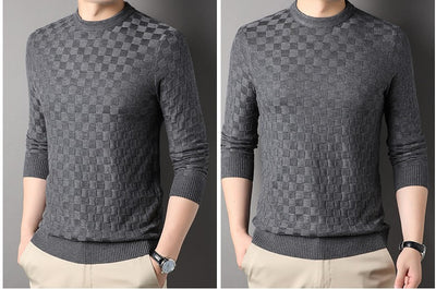 Suéter Cuello Redondo Casual Ligero Oversize - Image 10