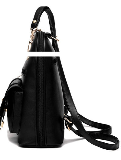Mochila Bolso Convertible de Piel Sintética para Mujer - Image 18