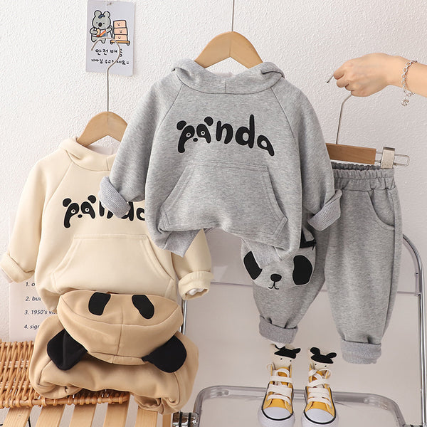 Conjunto de Pijama Térmico Otoño Invierno - Algodón Suave Manga Larga