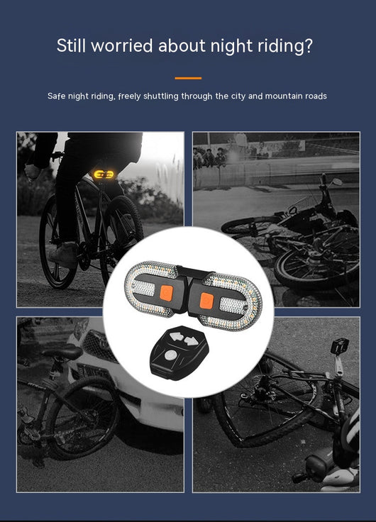 Luz Trasera Inteligente para Bicicleta con Control Remoto y Carga USB - Image 28