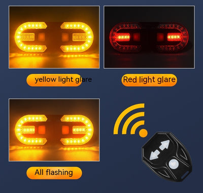 Luz Trasera Inteligente para Bicicleta con Control Remoto y Carga USB - Image 31