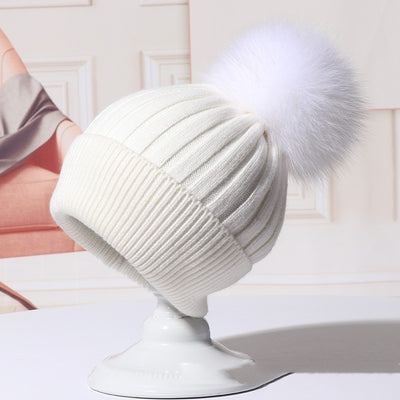 Gorro de Lana Coreano para Mujer - Otoño Invierno - Image 19