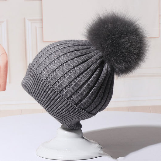 Gorro de Lana Coreano para Mujer - Otoño Invierno - Image 20