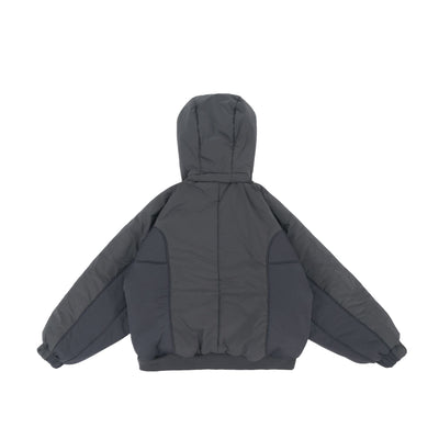 Chaqueta Acolchada con Cierre Funcional y Capucha - Abrigo de Algodón Grueso Estilo Aviador - Image 17