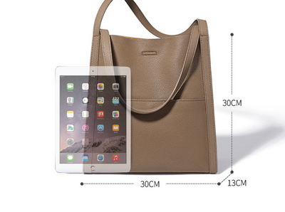 Bolso Tote de Cuero Genuino Premium - Gran Capacidad para Mujer - Image 26