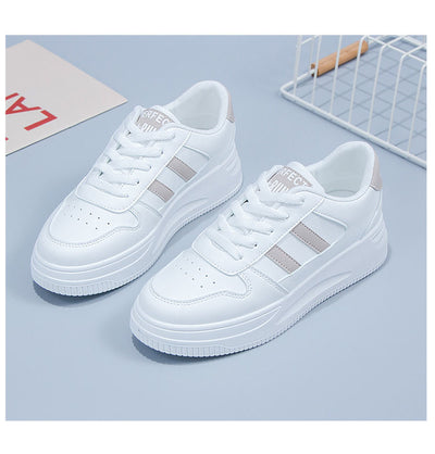 Tenis Blancos de Cuero para Mujer - Estilo Casual Deportivo Versátil - Image 32