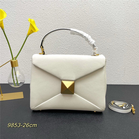 Bolso de Hombro Retro con Herrajes de Latón - Estilo Vintage Portátil - Image 26