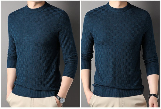 Suéter Cuello Redondo Casual Ligero Oversize - Image 17