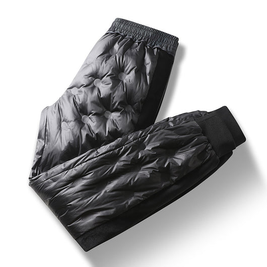 Pantalones Acolchados de Invierno con Cintura Elástica para Hombre - Image 16