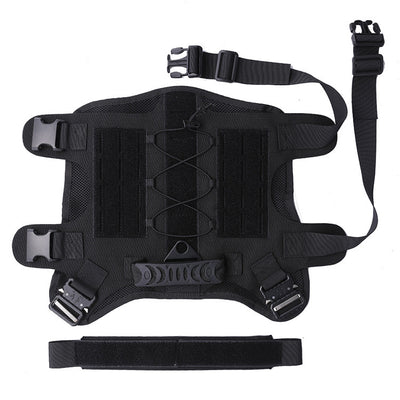Chaleco Táctico para Perros con Arnés de Pecho y Colgante - Image 4