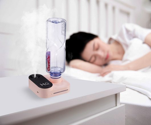Humidificador Portátil con Botella de Agua Mineral - Recargable USB para Auto - Image 11