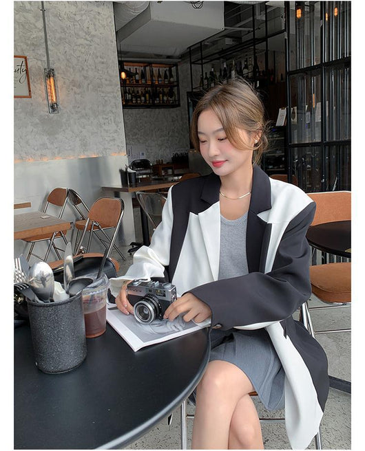 Blazer Suelto de Corte Perfecto para Mujer - Diseño Nicho Talla Pequeña - Image 7