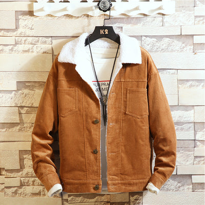 Chaqueta Acolchada de Pana y Algodón Premium - Image 7