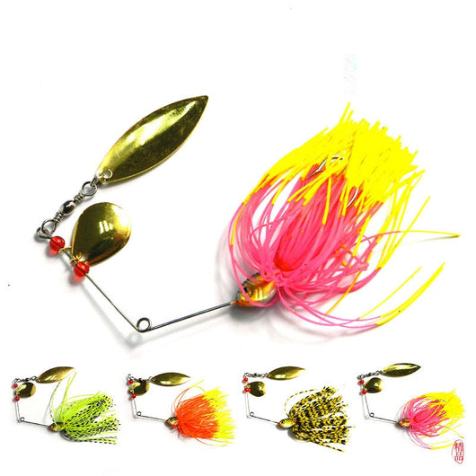 Anzuelo Giratorio de Lentejuelas Compuestas 14G Tipo Hoja de Sauce - Image 8
