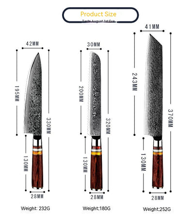 Cuchillo de Chef Profesional con Acero AUS10 - Image 16