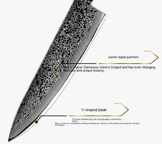 Cuchillo de Chef Profesional con Acero AUS10 - Image 20