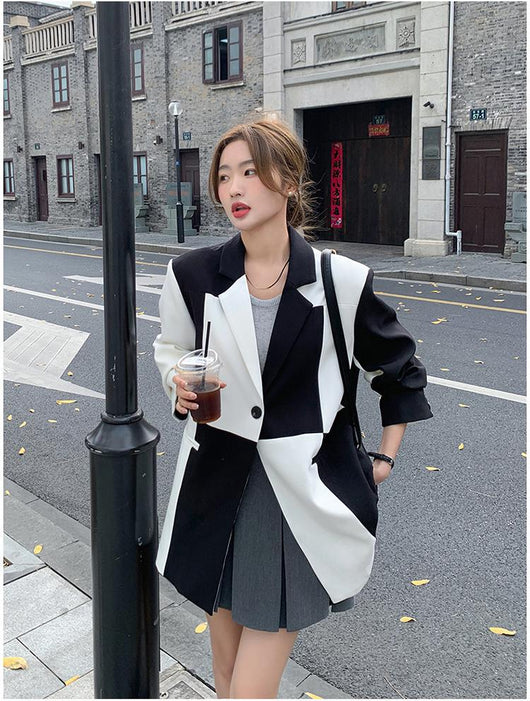 Blazer Suelto de Corte Perfecto para Mujer - Diseño Nicho Talla Pequeña - Image 12