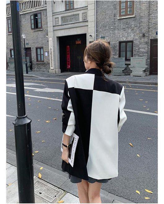Blazer Suelto de Corte Perfecto para Mujer - Diseño Nicho Talla Pequeña - Image 14