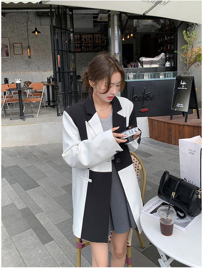 Blazer Suelto de Corte Perfecto para Mujer - Diseño Nicho Talla Pequeña - Image 15