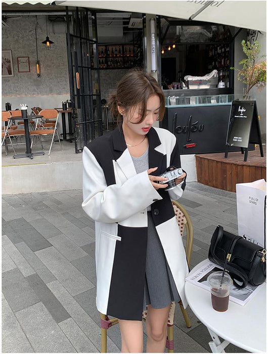 Blazer Suelto de Corte Perfecto para Mujer - Diseño Nicho Talla Pequeña - Image 15