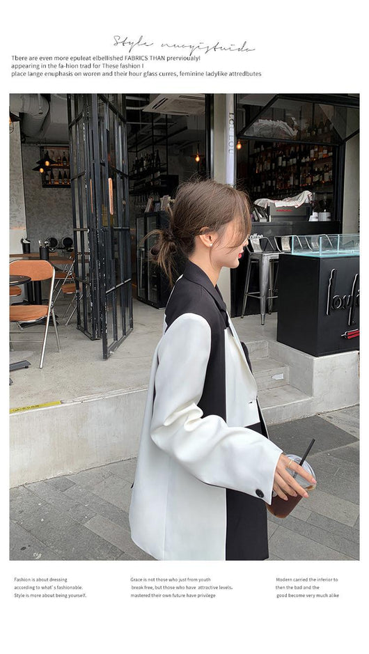 Blazer Suelto de Corte Perfecto para Mujer - Diseño Nicho Talla Pequeña - Image 16