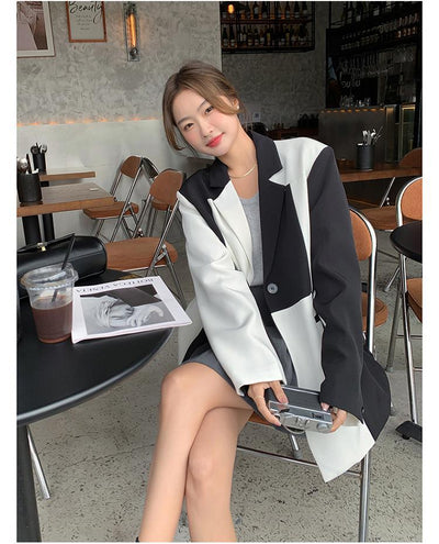 Blazer Suelto de Corte Perfecto para Mujer - Diseño Nicho Talla Pequeña - Image 22