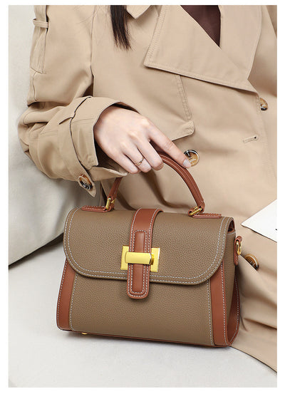 Bolso de Hombro Asimétrico Lujo Minimalista con Textura Sofisticada - Image 9