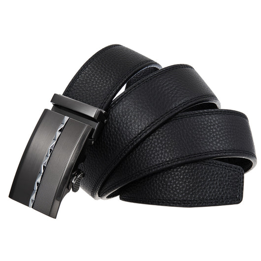 Cinturón de Cuero para Hombre con Hebilla Automática - Image 13
