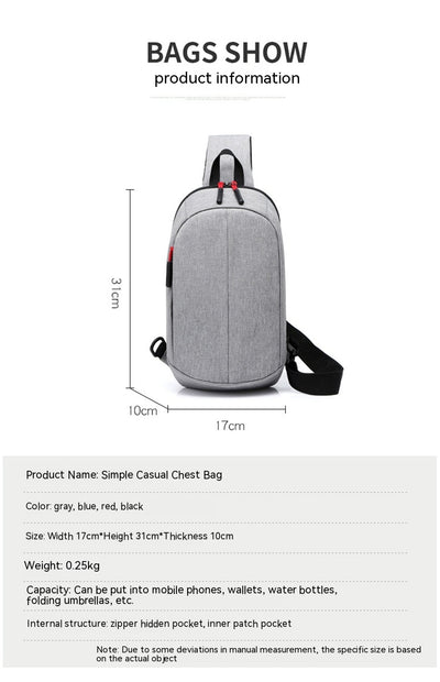 Bolsa Pecho Compacta para Ciclismo y Actividades Outdoor - Image 15
