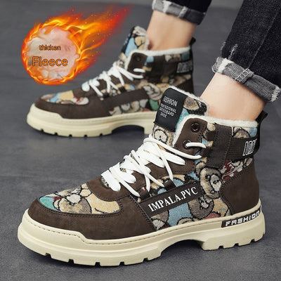 Botas Martin para Hombre con Forro Polar - Botas de Trabajo Impermeables y Cálidas - Image 29