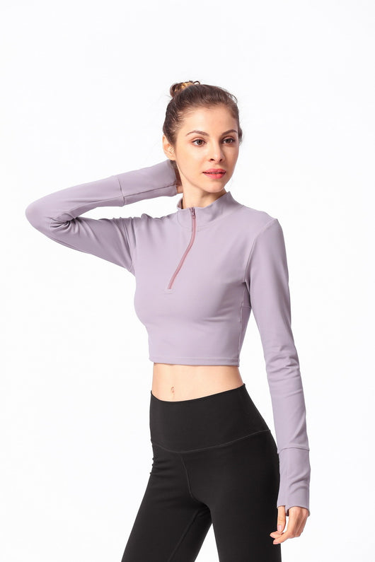 Camiseta Ajustada de Manga Larga para Yoga - Image 18