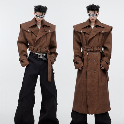 Chaqueta de Cuero con Textura Crack - Estilo Masculino Premium - Image 12