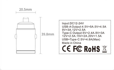 Adaptador USB Encendedor de Cigarrillos Dual para Steam Mini - Image 8