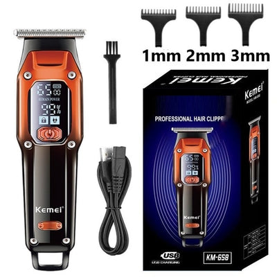Cortadora de Cabello Digital LED con Carga USB Rápida - Image 7