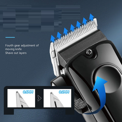 Cortadora de Cabello Profesional con Pantalla LED Digital y Base de Precisión - Image 7