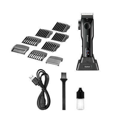Cortadora de Cabello Profesional con Pantalla LED Digital y Base de Precisión - Image 14