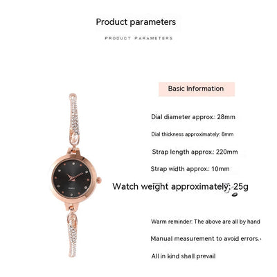 Reloj Pulsera de Lujo con Diamantes para Mujer - Image 13