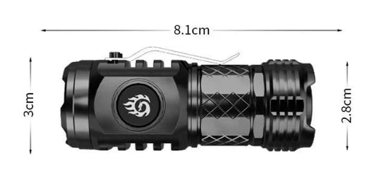 Linterna LED Recargable Ultra Potente Portátil para Exterior - Image 6