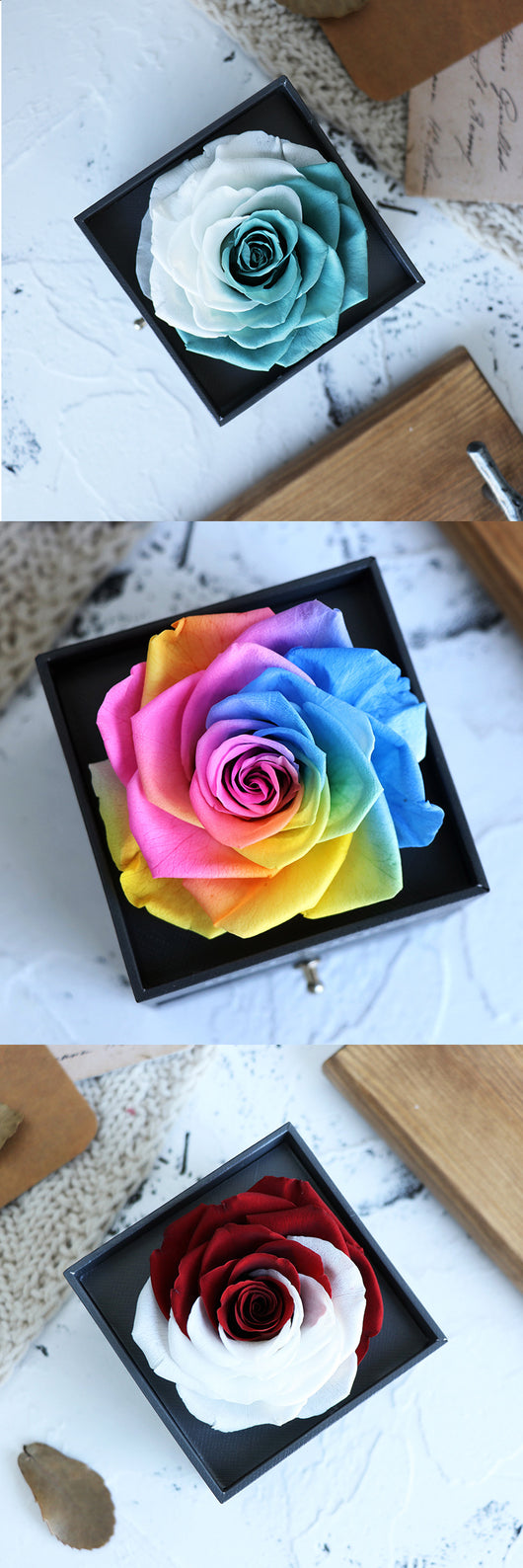 Caja de Joyero con Rosa Eterna - Regalo Perfecto para Amor y Ocasiones Especiales - Image 28