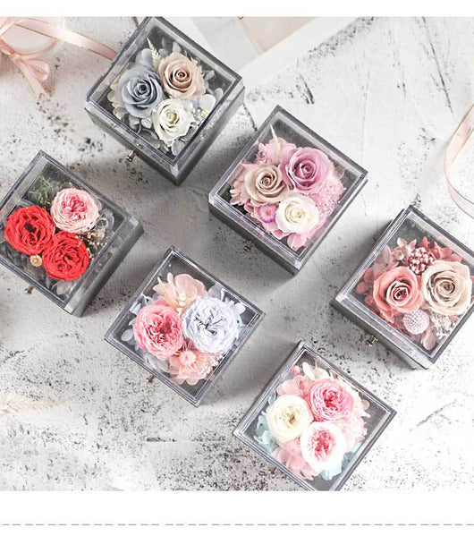Caja de Joyero con Rosa Eterna - Regalo Perfecto para Amor y Ocasiones Especiales - Image 29