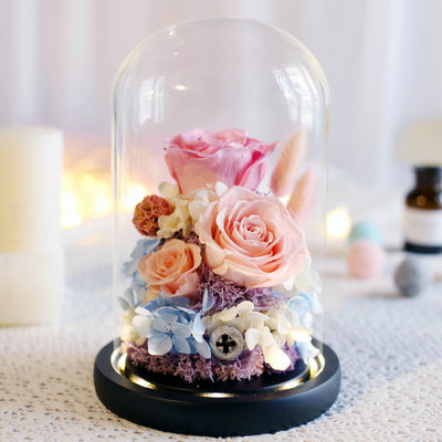 Caja de Regalo Rosa Eterna con Tapa de Cristal - Flor Inmortal para Día de Amor - Image 19