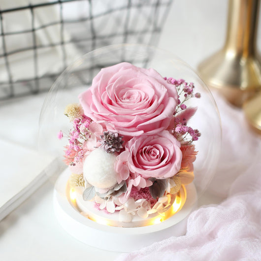 Caja de Regalo Rosa Eterna con Tapa de Cristal - Flor Inmortal para Día de Amor - Image 22