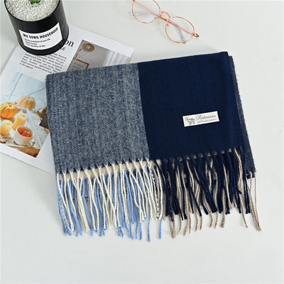 Bufanda Escocesa de Cachemira con Borlas - Image 20